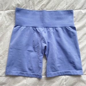NVGTN Periwinkle Pro Seamless Shorts